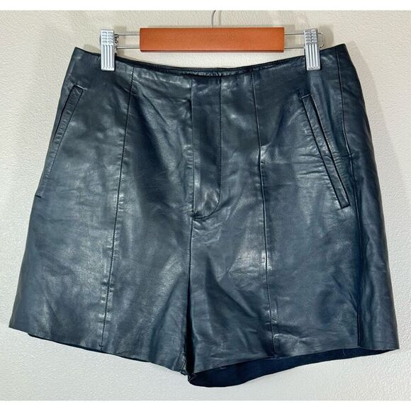 Kookai Black High Waist Shorts - Picture 3 of 14